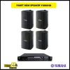 Paket Background Music Indoor Speaker Yamaha - 4 Speaker